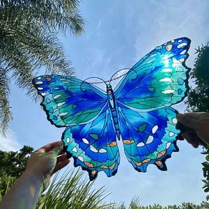 Butterfly stain glass art!